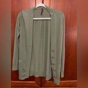 Absolutely Sage Green Women's Cardigan Sweater